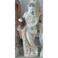 Escultura da estátua de mármore da pedra da escultura para a decoração do jardim (SY-X1183)
